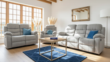 Stanley Manual Recliner Sofa3+2+1 In  Grey