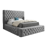 Grand Milan Pleated Upholstery Bed Frame