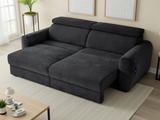 Dakota Electric Sofabed 3 Seater  Black