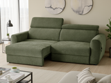 Dakota Electric Sofabed 3 Seater In Green