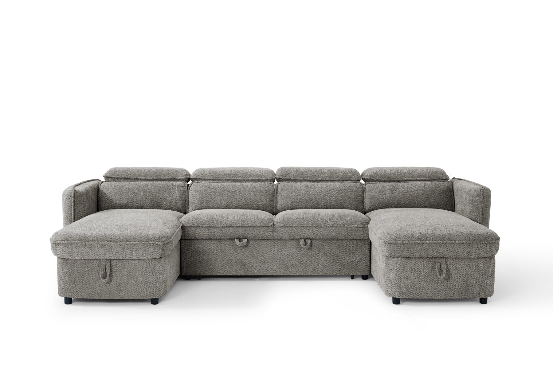 Capri Sofabed U Shape Corner In Grey