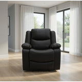 Harald Electric Recliner Sofa Armchair In Black