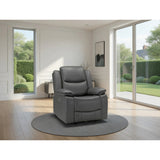 Harald Electric Recliner Sofa Armchair in  Grey