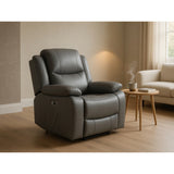 Harald Electric Recliner Sofa Armchair in  Grey