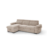 Hudson Sofabed Universal Corner In Beige