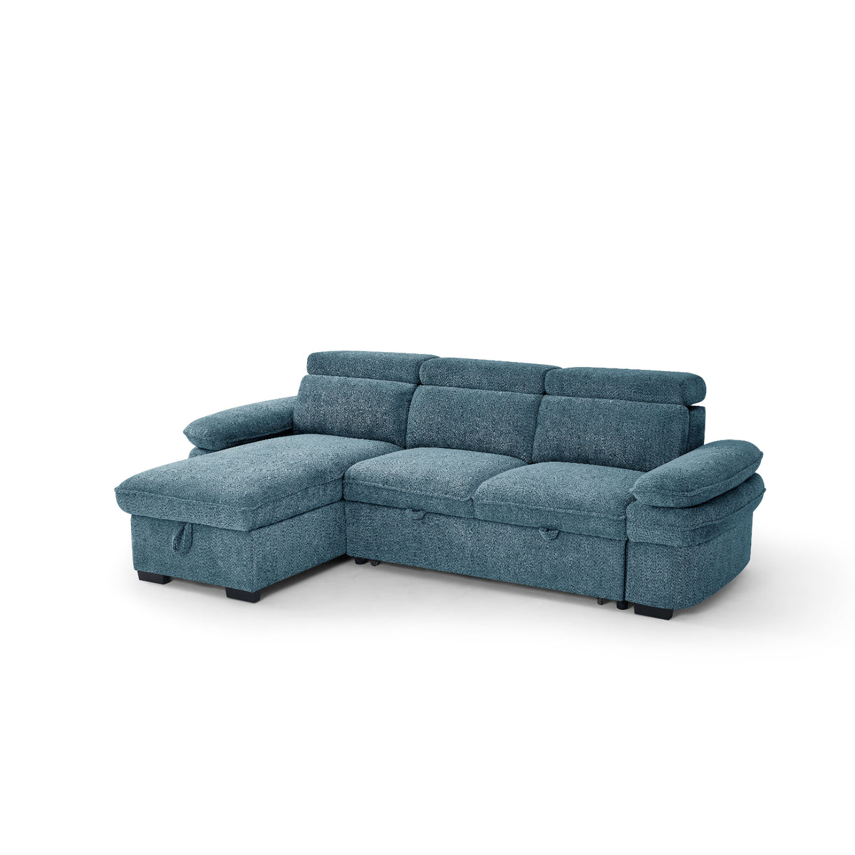 Hudson Sofabed Universal Corner In  Blue