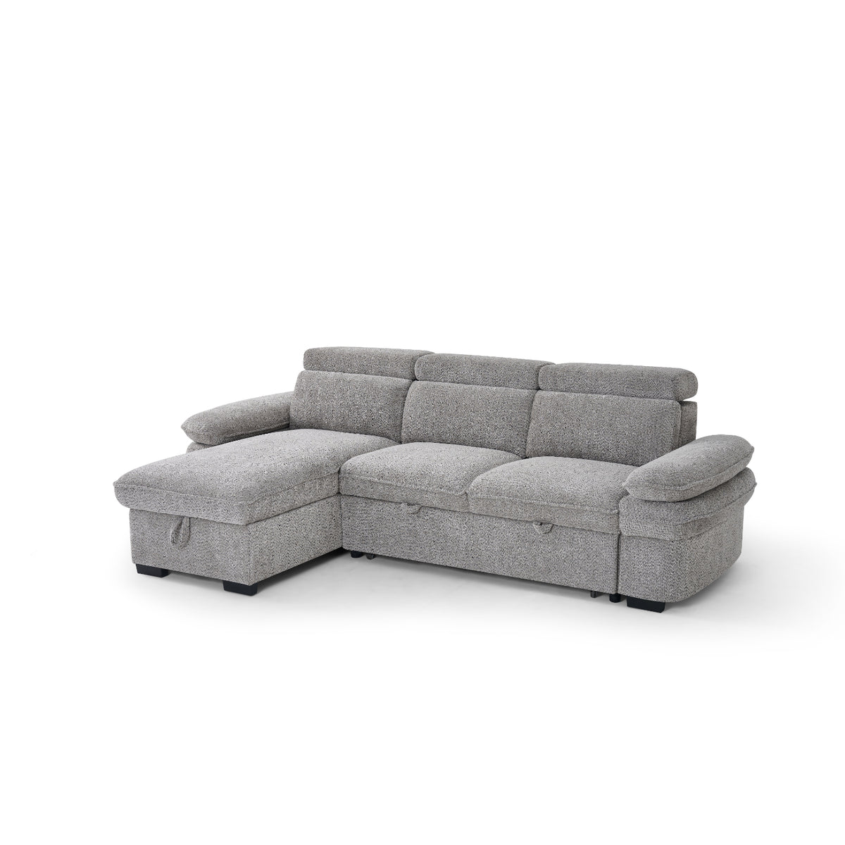 Hudson Sofabed Universal Corner In Grey