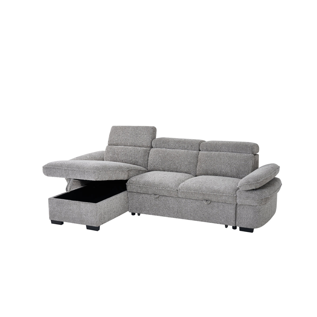 Hudson Sofabed Universal Corner In Grey