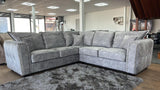 Serena Large Corner Sofa in Grey