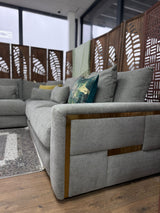 Jupiter Sofa Large Corner In Grey