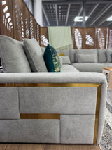 Jupiter Sofa Large Corner In Grey