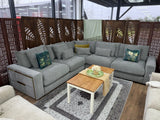 Jupiter Sofa Large Corner In Grey