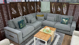 Jupiter Sofa Large Corner In Grey