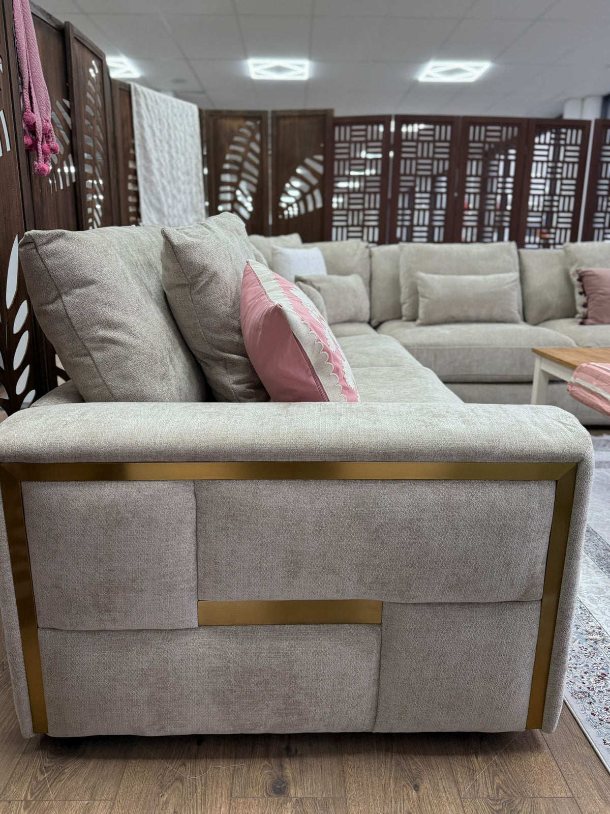 Jupiter Sofa Large Corner In Beige