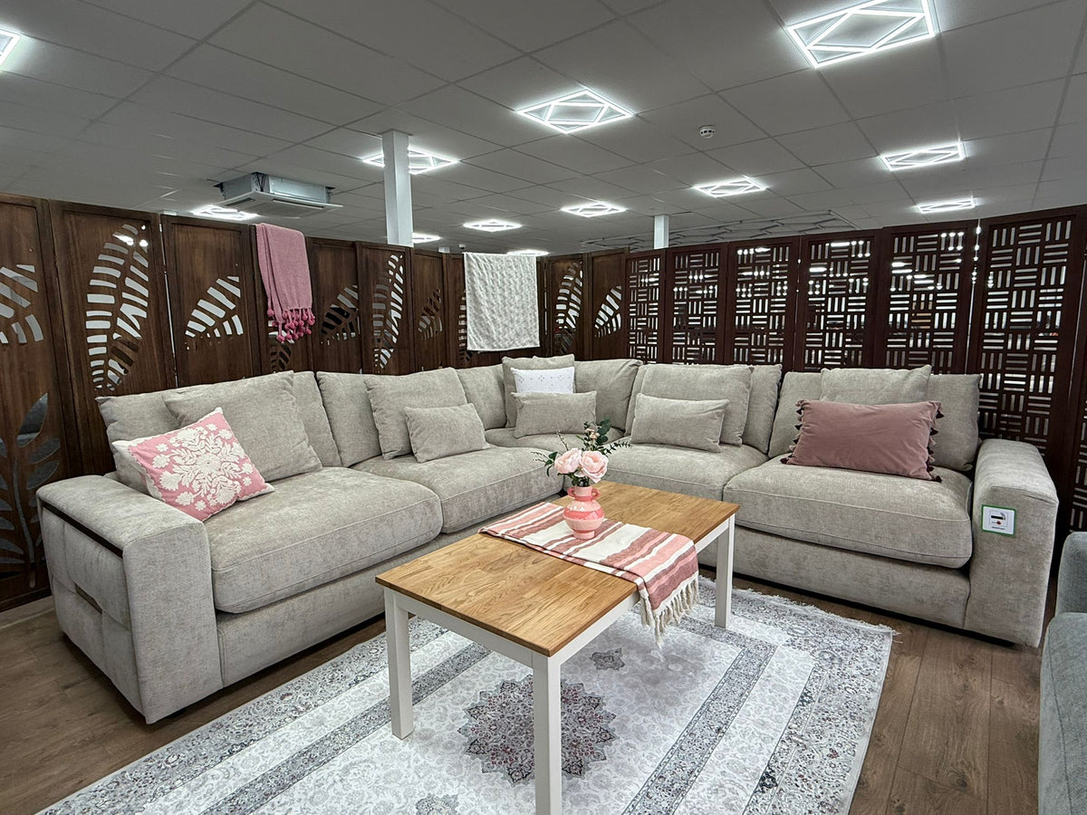 Jupiter Sofa Large Corner In Beige