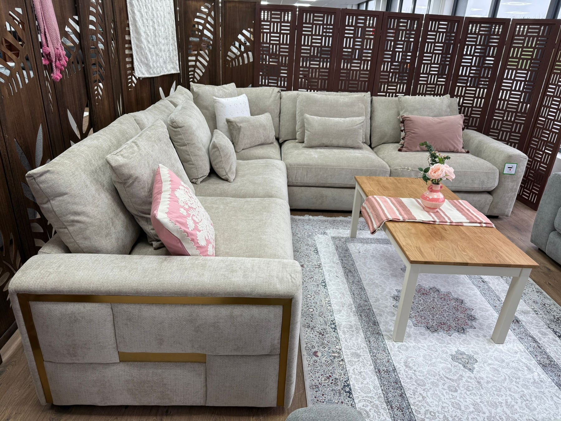 Jupiter Sofa Large Corner In Beige