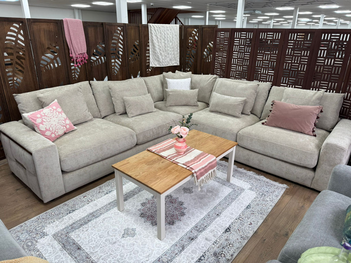 Jupiter Sofa Large Corner In Beige