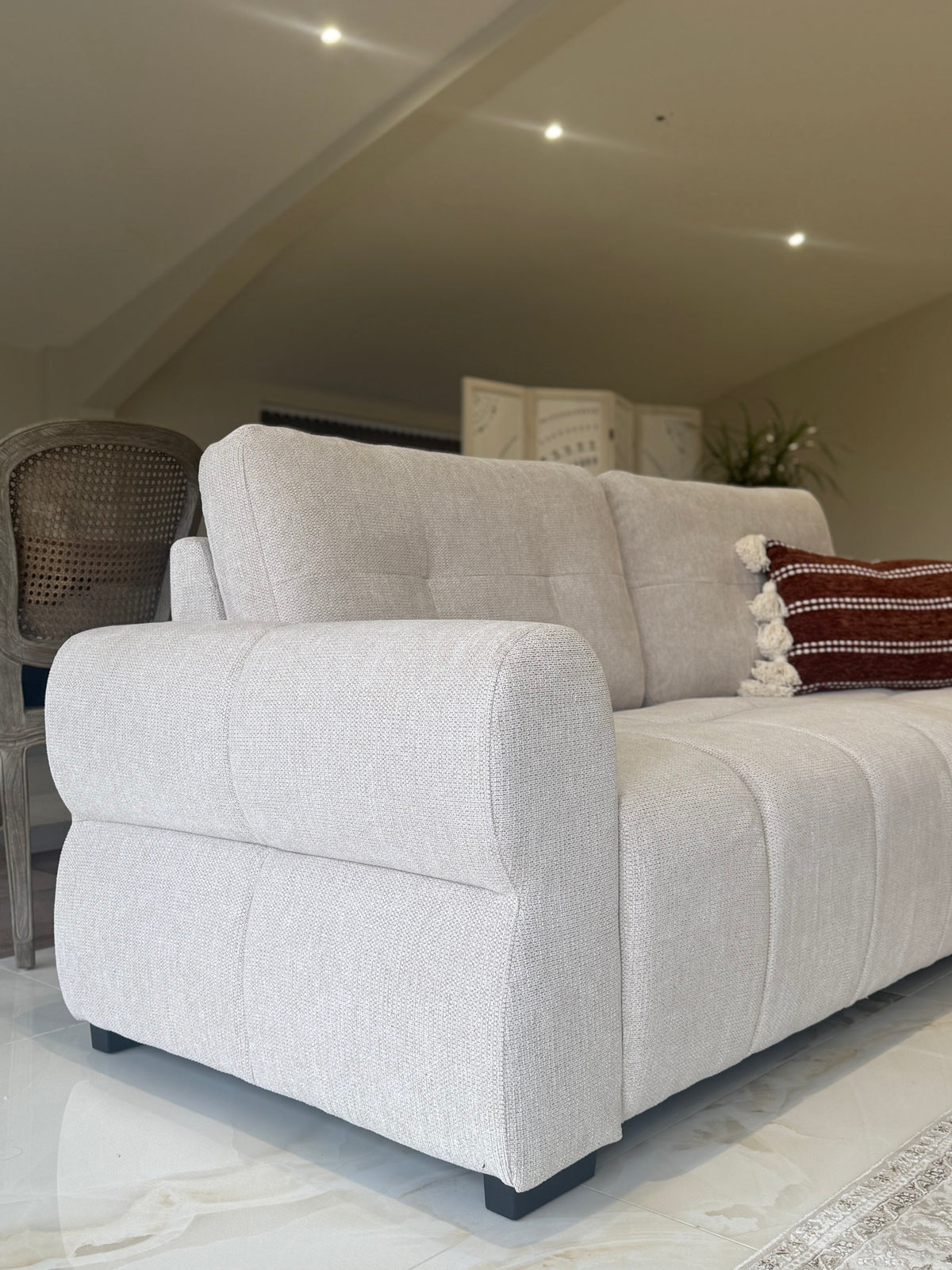 San Marino Sofa 3+2 Set In Beige