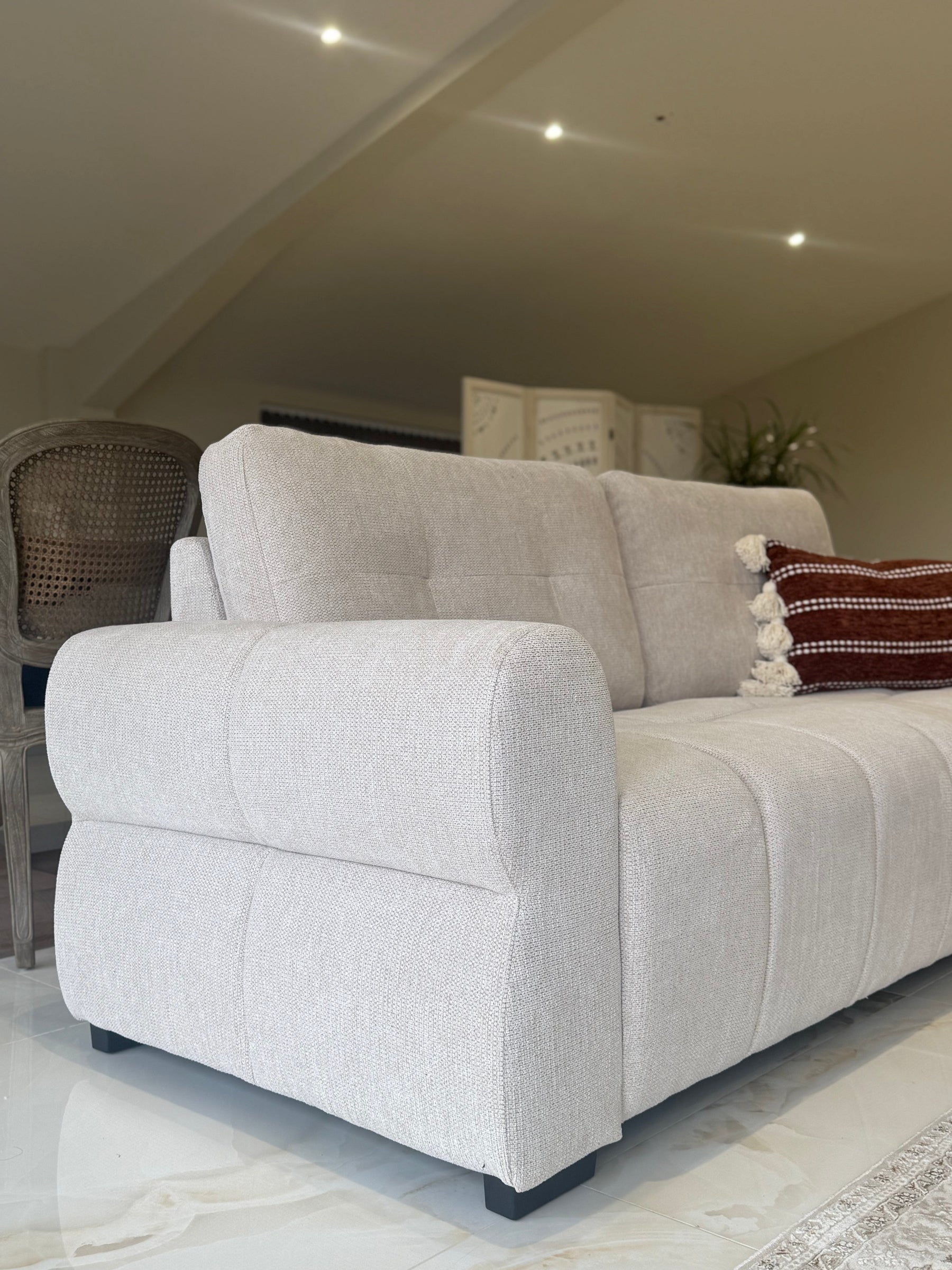 San Marino Sofa 3+2 Set In Beige