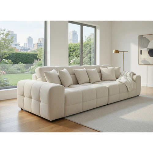 Jacob Sofa 4 Seater in Natural