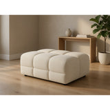 Jacob Sofa Footstool in Natural