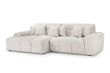 Jacob Sofa Left Hand Facing Corner in Beige