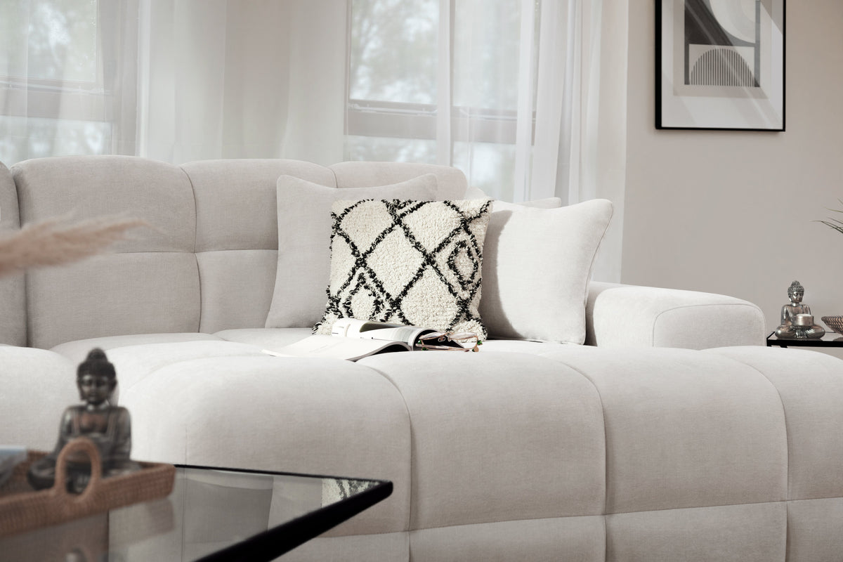Jacob Sofa Right Hand Facing Corner in  Beige
