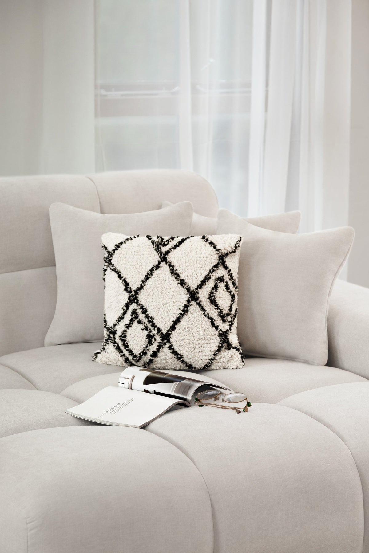 Jacob Sofa Right Hand Facing Corner in  Beige