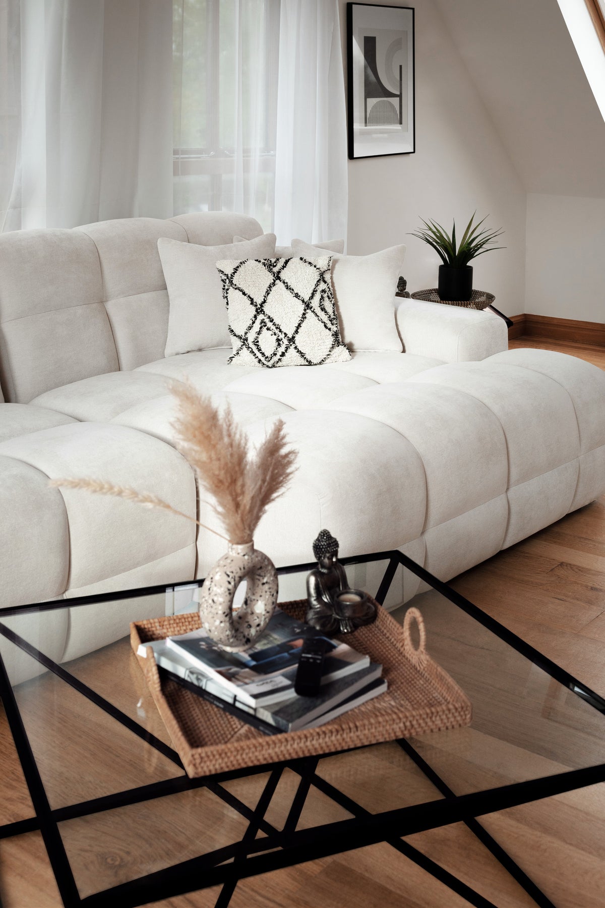 Jacob Sofa Right Hand Facing Corner in  Beige