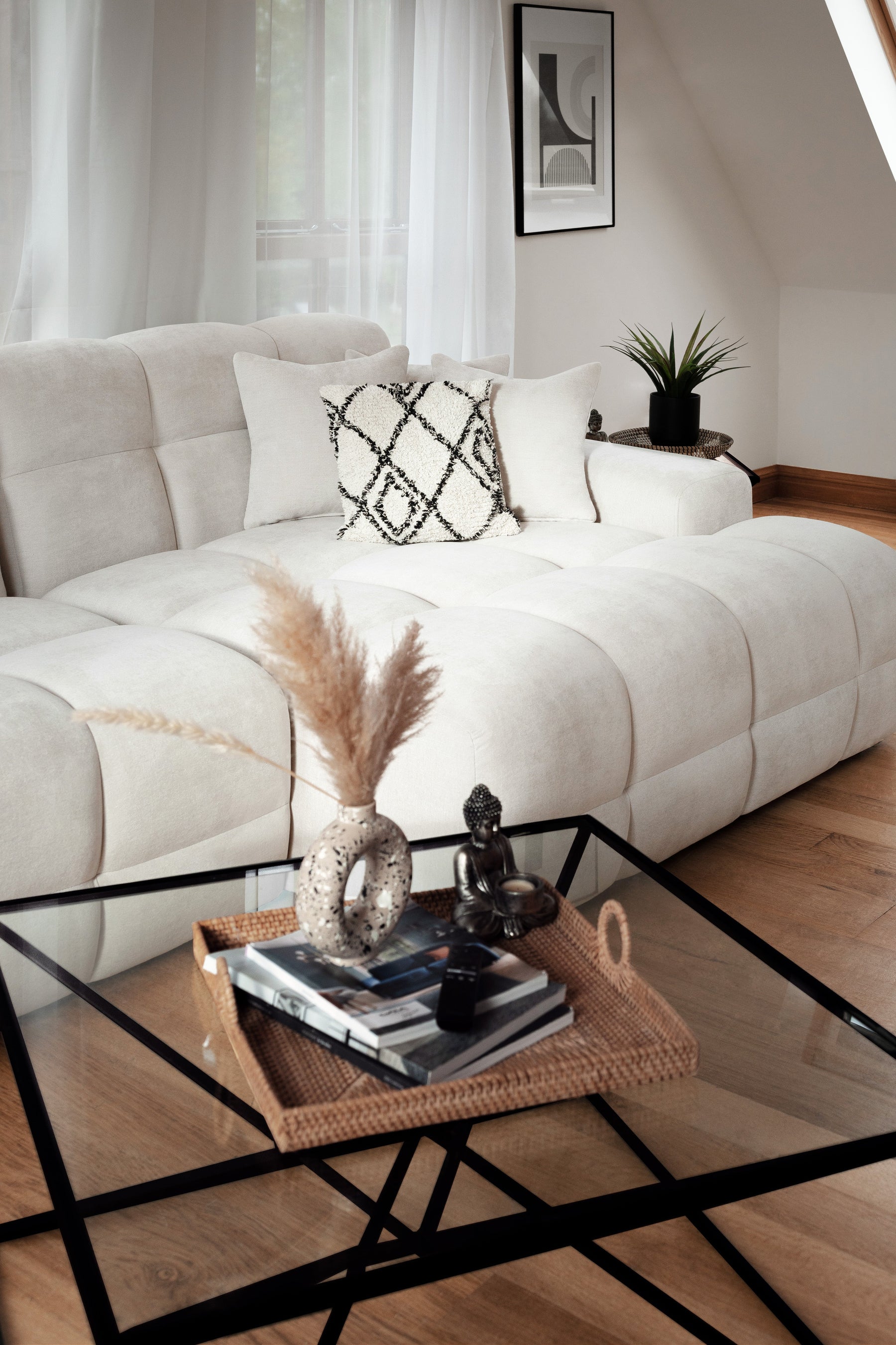 Jacob Sofa Right Hand Facing Corner in  Beige