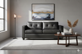 Jerry Sofa Black 3 Seater
