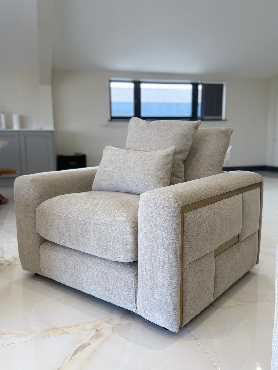 Alnwick Beige Armchair