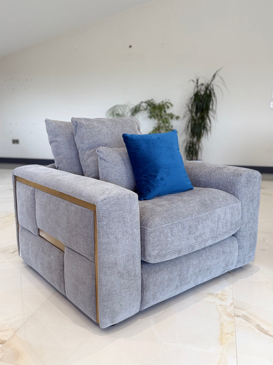 Alnwick Grey Armchair