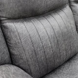 Leon Electric Recliner Sofa 3 Seater In Grey