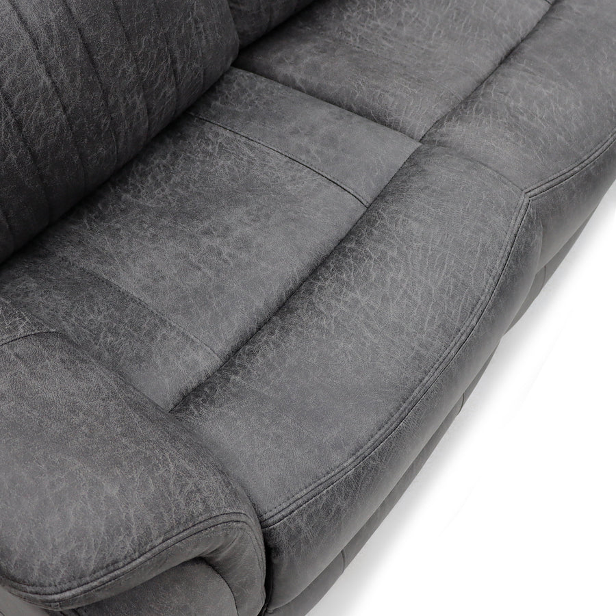 Ashford Grey 2 Seater Electric Recliner Sofa – view 3
