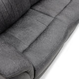Leon Electric Recliner Sofa 3 Seater In Grey