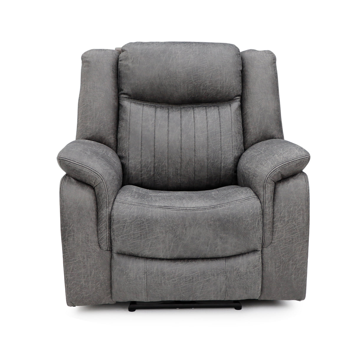 Leon Electric Recliner Sofa Armchair In Grey