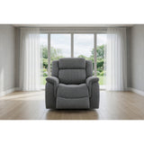 Linden Electric Recliner Sofa Grey Armchair