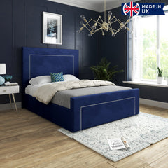 Lucca Upholstered Soft Velvet Bed Frame
