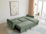 Moscow Sofabed  Universal Corner In Green