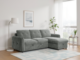 Moscow Sofabed Universal Corner In Grey