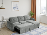 Moscow Sofabed Universal Corner In Grey