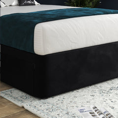 Enrico Upholstered Soft Velvet Designer Bed Frame