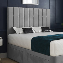 Enrico Upholstered Soft Velvet Designer Bed Frame