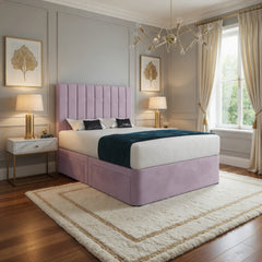 Enrico Upholstered Soft Velvet Designer Bed Frame