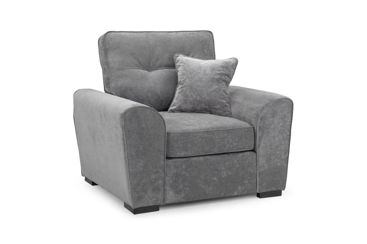 Maxwell Sofa Armchair in Grey