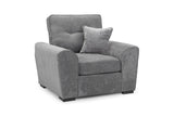 Maxwell Sofa Armchair in Grey