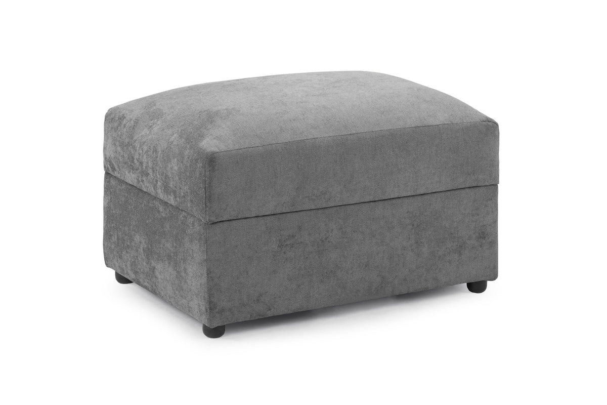 Maxwell Sofa Footstool in Grey