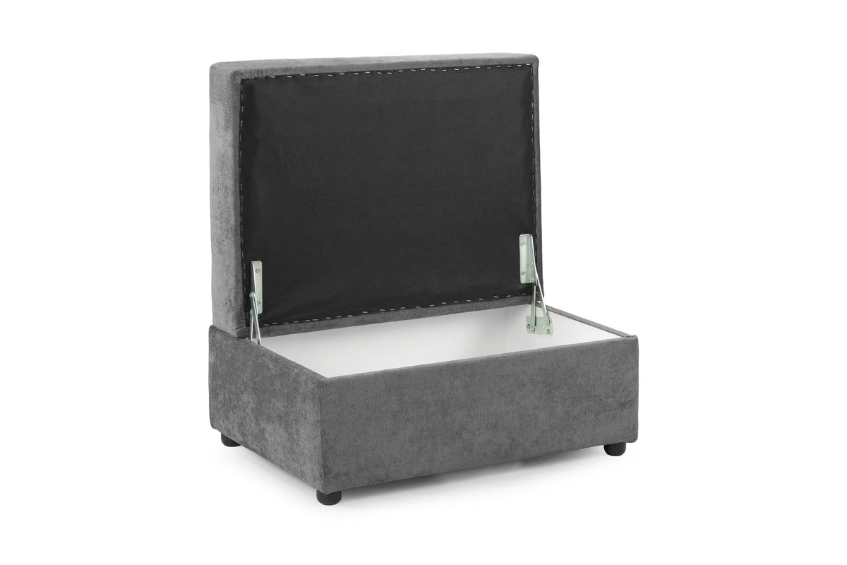 Maxwell Sofa Footstool in Grey
