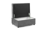 Maxwell Sofa Footstool in Grey